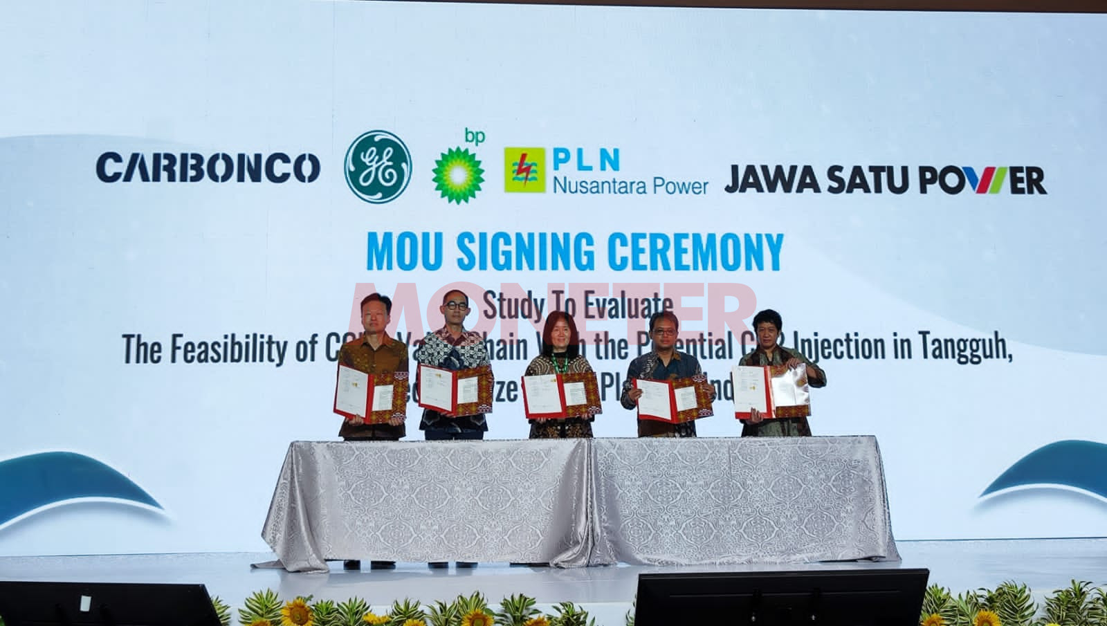 GE Vernova, CARBONCO, bp, PLN Nusantara dan Jawa 1 Akan Kembangkan Studi Kelayakan Value Chain Dekarbonisasi PLTG di Indonesia