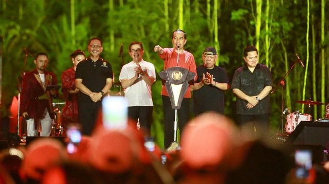 Malam Apresiasi IKN Nusantara, Presiden Jokowi: IKN Untuk yang Muda-Muda Disini