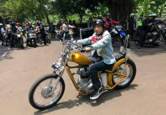 Touring Chopper-nya Jokowi dan Generasi Milenial