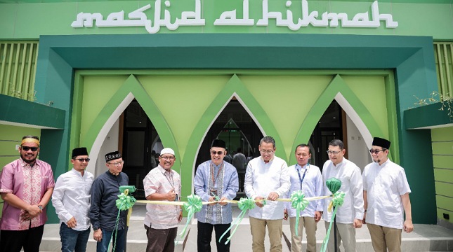Kolaborasi Pegadaian dan Hutama Karya Resmikan Masjid Al Hikmah di Rest Area Tol Trans Sumatera