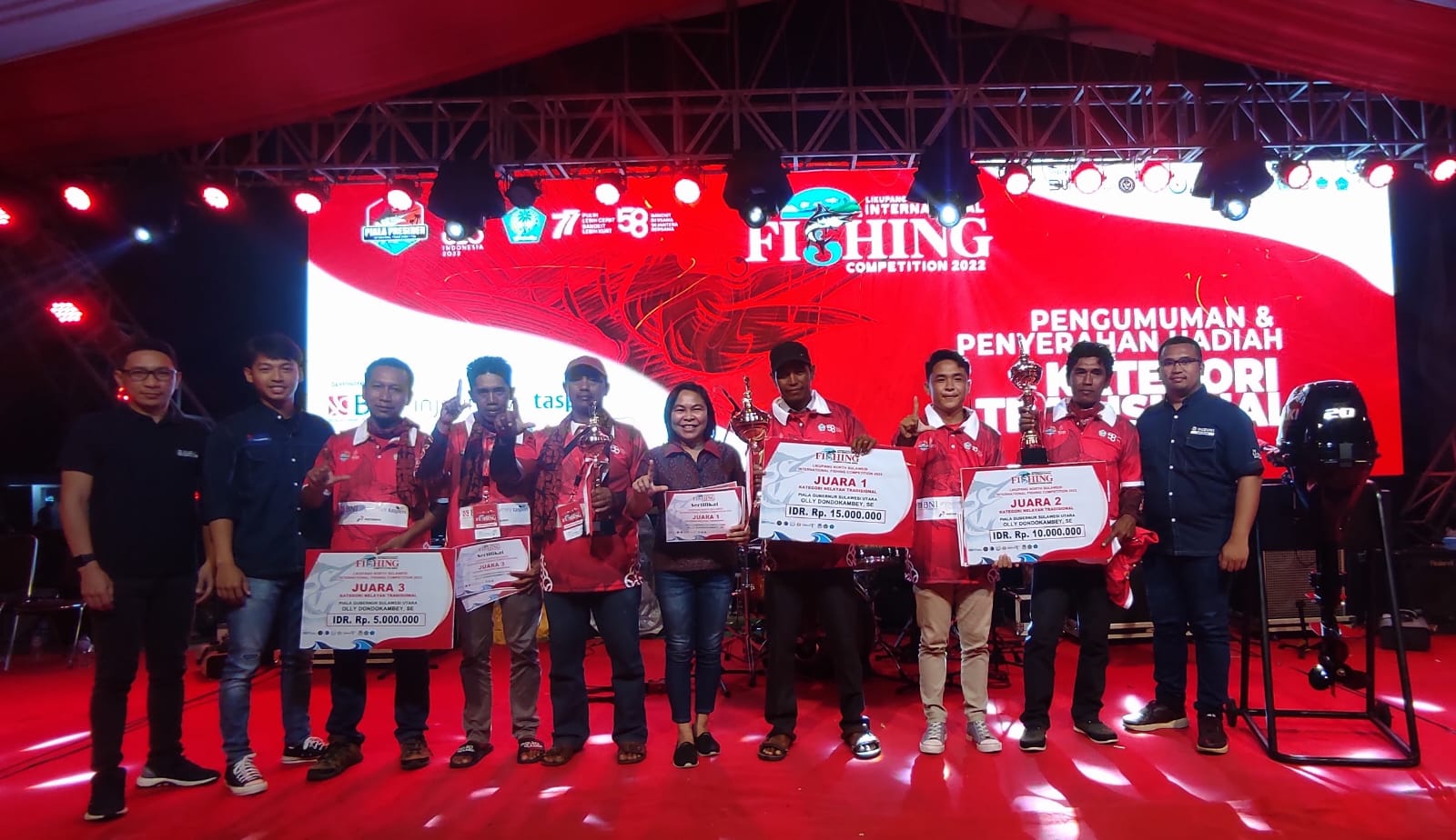 Beri Hadiah Menarik, Suzuki Marine Dukung Kompetisi Mancing Taraf Internasional di Sulut