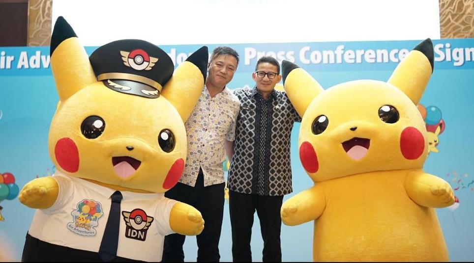 Menparekraf: Pikachu Jet Hadirkan Pengalaman Baru Berwisata #DiIndonesiaAja#